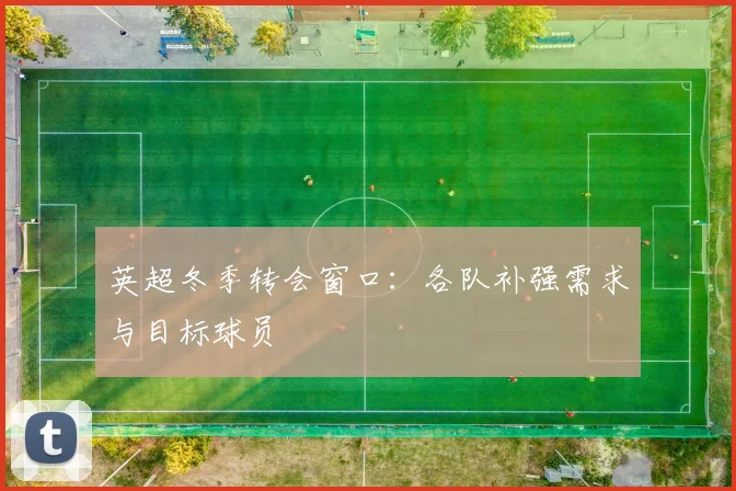 英超冬季转会窗口：各队补强需求与目标球员