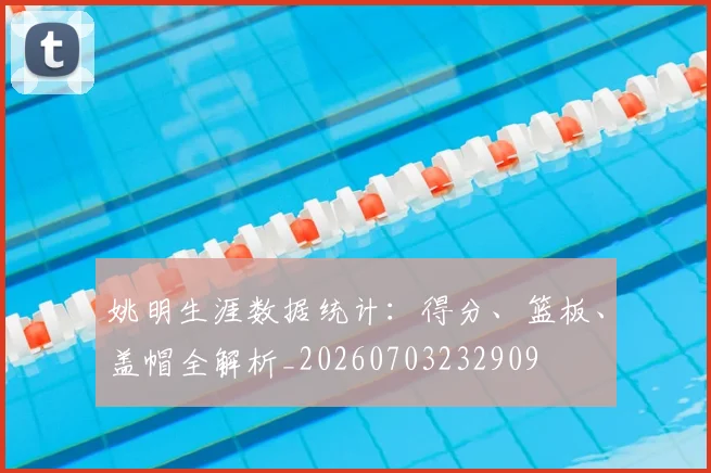 姚明生涯数据统计：得分、篮板、盖帽全解析_20260703232909